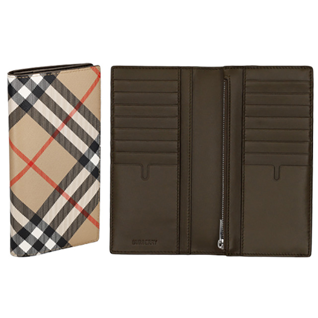 BURBERRY（バーバリー） 長財布 メンズ ブランド チェック 8091921