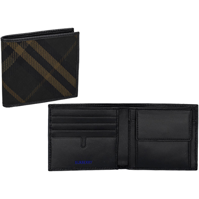 BURBERRY（バーバリー） 二つ折り財布 メンズ ブランド チェック