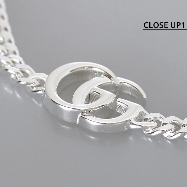 GUCCI（グッチ） ブレスレット メンズ ブランド ダブルG チェーン