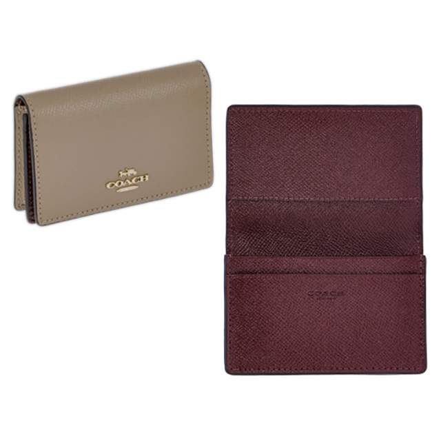 COACH（コーチ） 名刺入れ レディース ブランド レザー 87731 IMTAU