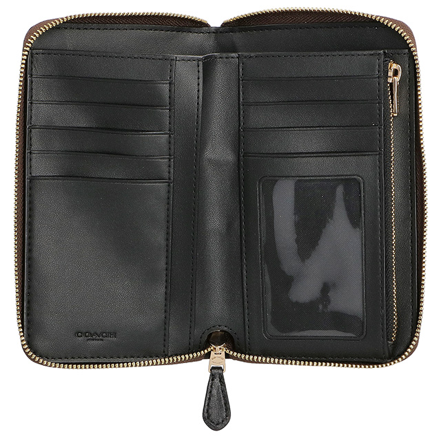 COACH 二つ折り財布 ダークブラウン レディース 88913 IMAA8 COACH 二つ折り財布 ダークブラウン レディース 88913 IMAA8