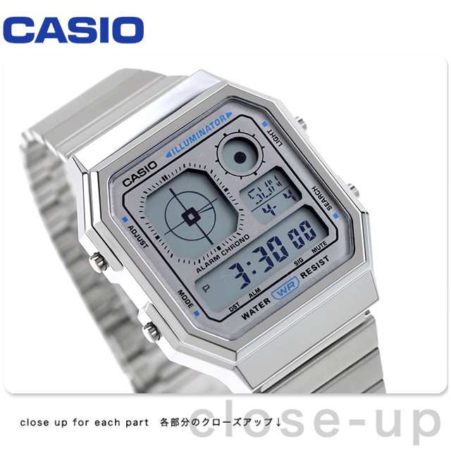 A130WE-7A | Vintage Silver | CASIO