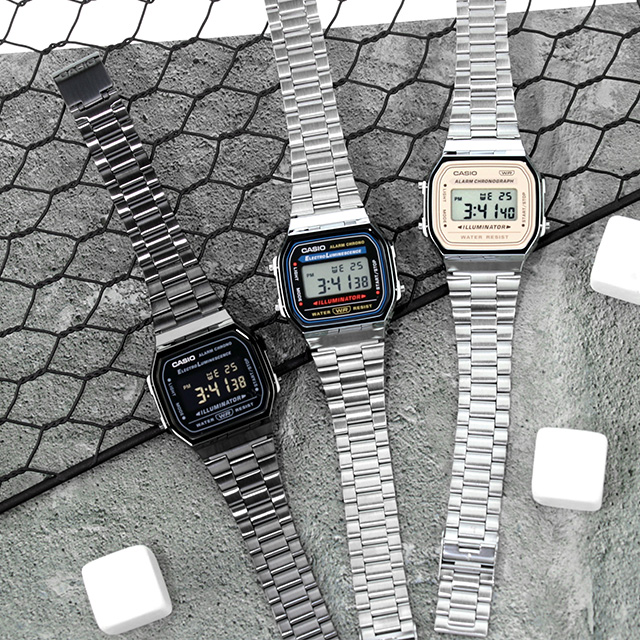 カシオ CASIO A168W A158W A159W チプカシ メンズ 腕時計 ブランド
