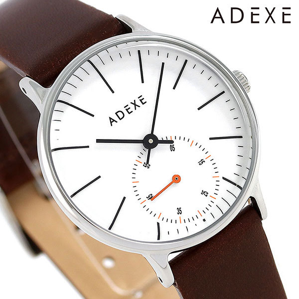 アデクス ユニセックス スモールセコンド 33mm 1870A-03 腕時計 ブランド プチ レディース
