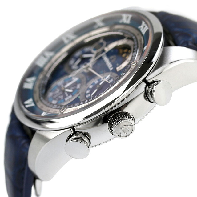 【新品】シチズン CITIZEN CAMPANOLA 腕時計 メンズ AH4080-01M カンパノラ コンプリケーション コレクション 宙鏡 クォーツ 電池式 ブルーxブルー アナログ表示 ah4080-01m_2.jpg
