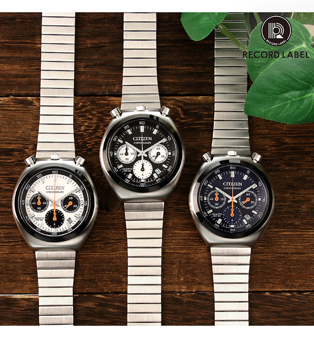 シチズン コレクション レコードレーベル ツノクロノ 腕時計 ブランド 