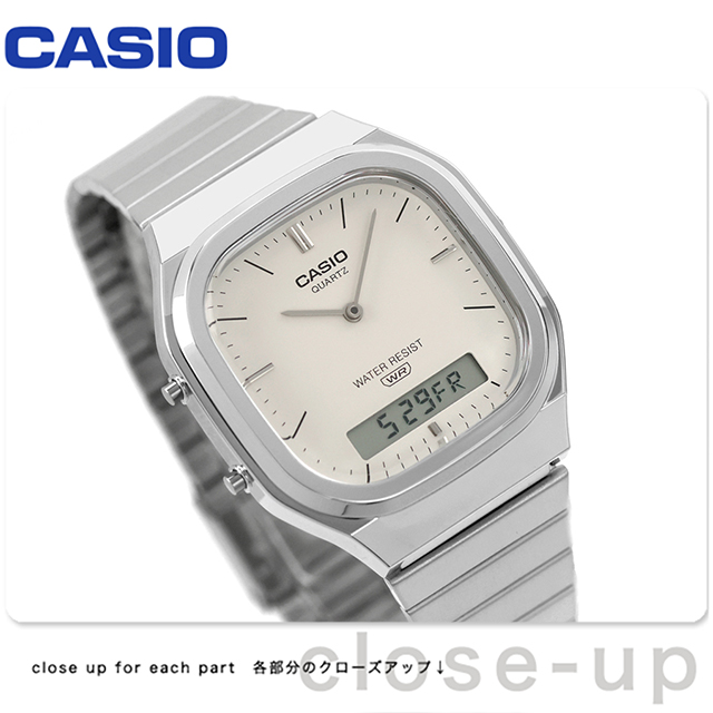CASIO クォーツ　チプカシ　美品 CASIO（カシオ） チープカシオ クラシック クォーツ 電池式 AQ-240E