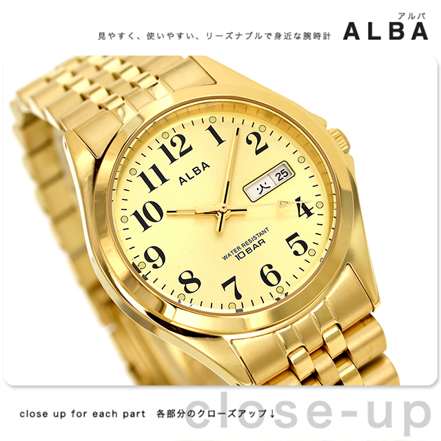 SEIKO アルバ　腕時計　メンズ　クロノグラフ ALBA（SEIKO） SEIKO セイコー ALBA アルバ クォーツ メンズ
