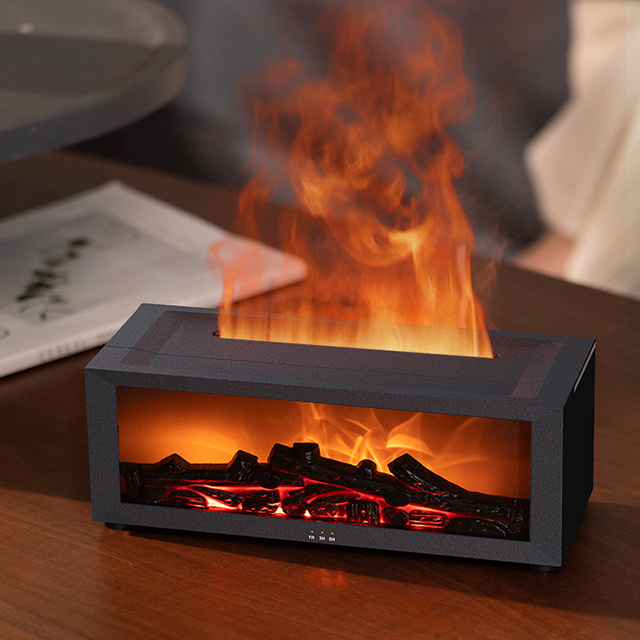 アロマディフューザー ブランド Flame Fireplace Aroma Diffuser with