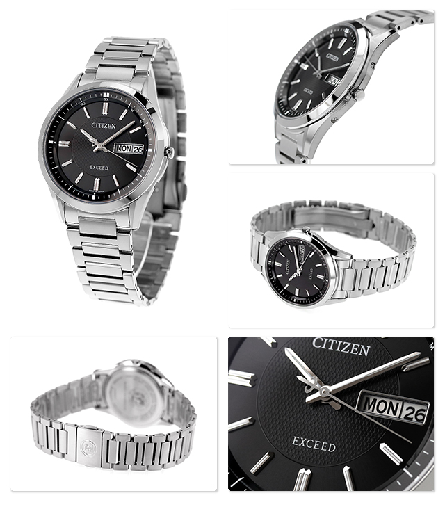 EXCEED(CITIZEN) シチズン エクシード デイデイトモデル エコドライブ