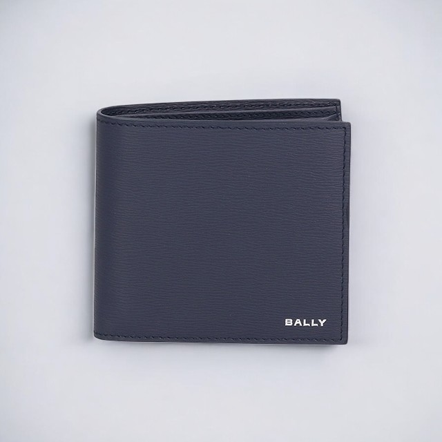 Bally（バリー） 財布 メンズ ブランド 二つ折り財布 6304558 ネイビー