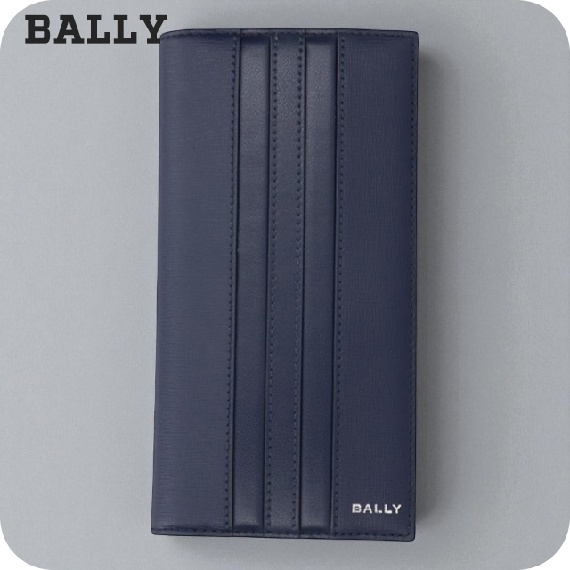 BALLY バリー 二つ折り 長財布 ミソス 未使用品 ブルー 6310296 Bally（バリー） 長財布 メンズ レディース ブランド ミソス 6310296