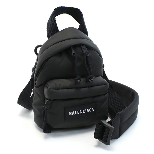 BALENCIAGA ブラック ボディバッグ BALENCIAGA（バレンシアガ） 斜め掛け ショルダーバッグ ユニセックス