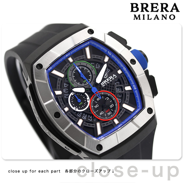 ブレラ ミラノ スーパースポルティーボ トノー クオーツ 腕時計