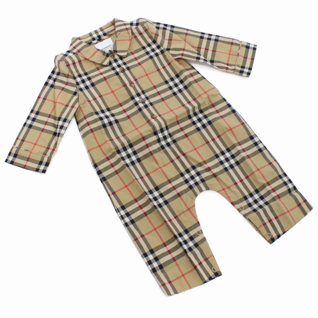 バーバリー ブランド ベビーロンパース カバーオール 赤ちゃん