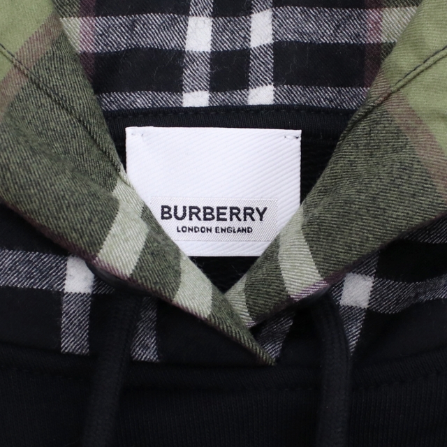 バーバリー パーカー レディース BURBERRY コットン100％ ポルトガル 8055905 BLACK ブラック ファッション 選べるモデル バーバリー ブランド パーカー レディース BURBERRY コットン100