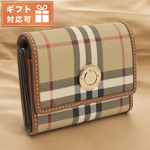 BURBERRY（バーバリー） 三折財布小銭入付き レディース ブランド