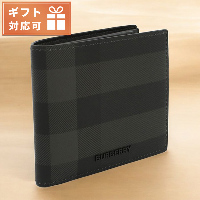 BURBERRY（バーバリー） 二折財布小銭入付き メンズ ブランド BURBERRY