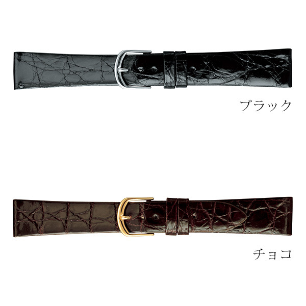 19mm 腕時計ベルトメンズ　クロコダイル ワニ革替えベルト 交換ベルトブラック Amazon | [vietnamcreations] 19mm ブラック クロコダイル腕時計