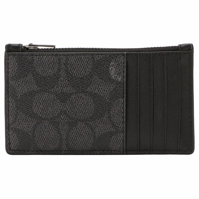 コーチ COACH C0985 CHR シグネチャー キャンバス ジップ カードケース コインケース フラグメントケース チャコール メンズ ZIP  CARD CASE :BWCO01054M:腕時計のななぷれ - 通販 - Yahoo!ショッピング