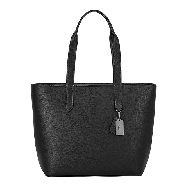 極美品　COACH コーチ トートバッグ C9876 A4可 ビジネス レザー COACH（コーチ） トートバッグ メンズ ブランド レザー C9876 QB BK