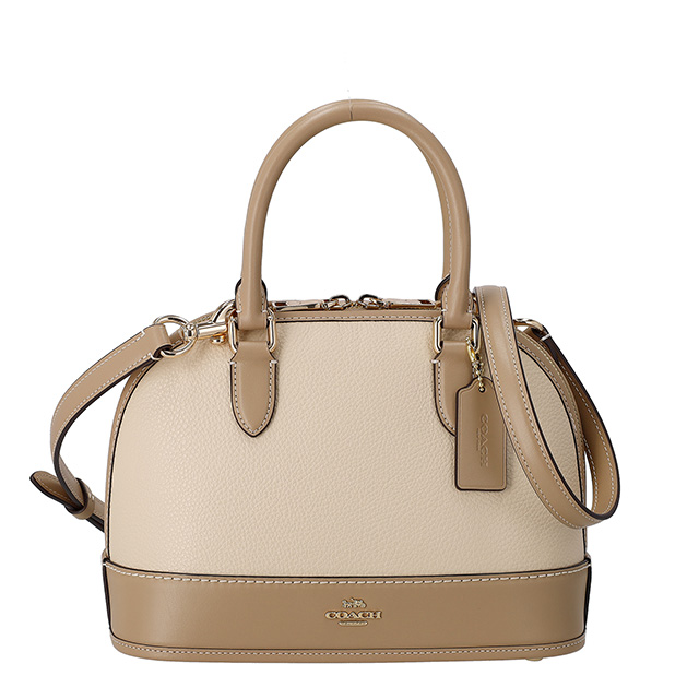 ✨美品✨ コーチ ショルダーバッグ シグネチャー　Cパッチ　PVC×レザー COACH（コーチ） ハンドバッグ 2way ショルダーバッグ 斜めがけ
