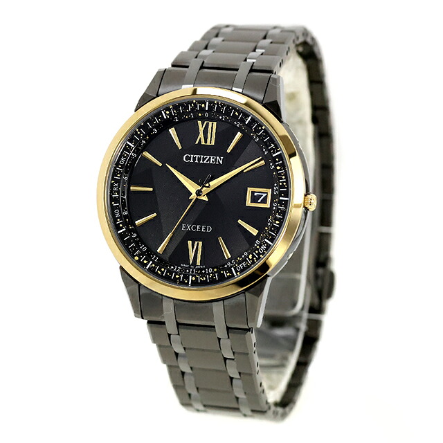 EXCEED(CITIZEN) シチズン エクシード LIGHT in BLACK Eco-Drive 50th