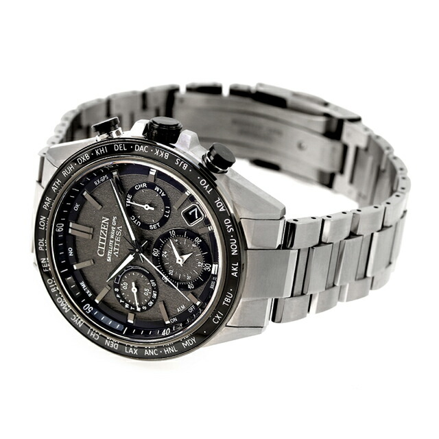 CITIZEN ATTESA クロノグラフ 電波ソーラー ATTESA（CITIZEN） シチズン アテッサ ダブルダイレクトフライト 光
