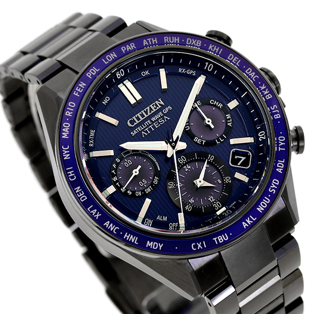 ACT Line シチズン アテッサ アクトライン ブラックチタニウムシリーズ