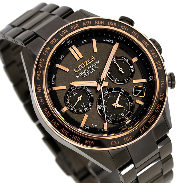 ACT Line シチズン アテッサ アクトライン ブラックチタニウムシリーズ