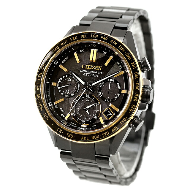 CITIZEN Eco-Drive アテッサ　チタン ACT Line シチズン アテッサ LIGHT in BLACK Eco-Drive 50th