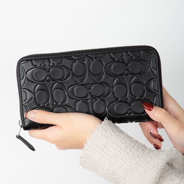 COACH（コーチ） 長財布 メンズ レディース ブランド シグネチャー