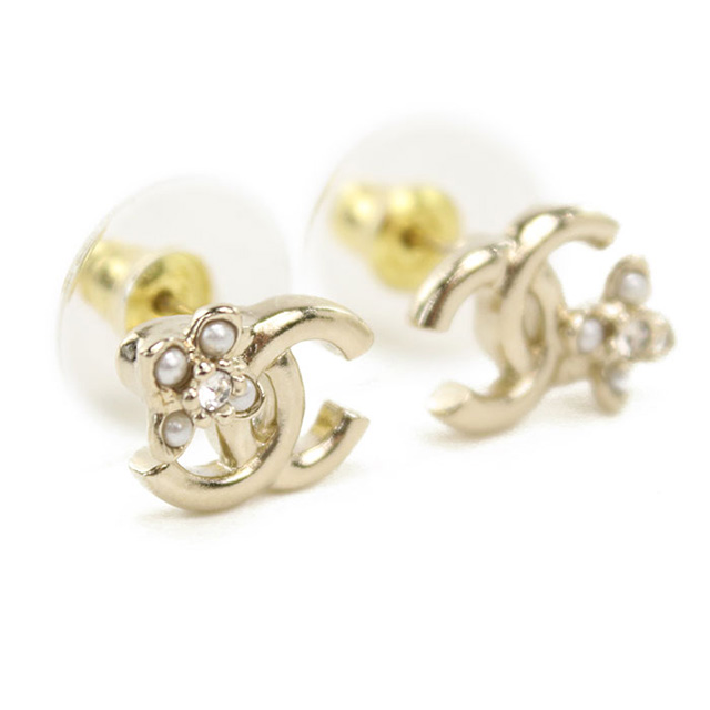 CHANEL(シャネル) ピアス レディース ブランド ABC107 ゴールド CHANEL(シャネル) ピアス レディース ブランド ABC107 ゴールド