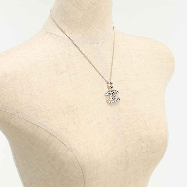 【ギフトにも◎お洒落】CHANEL ネックレス ゴールド シルバー CHANEL シャネル ネックレス レディース ブランド ABE114