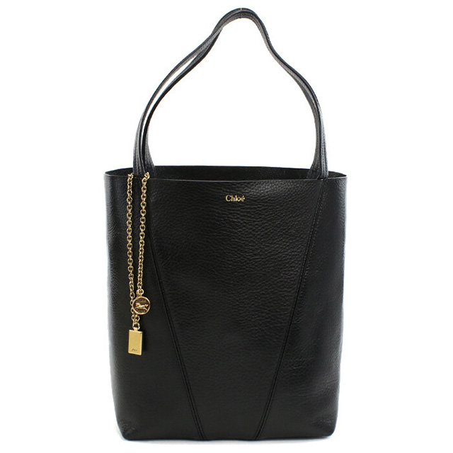 希少　Chloe ドリー トートバッグ 肩掛け　ビジネス レザー　ブラック Chloe（クロエ） トートバッグ レディース ブランド レザー