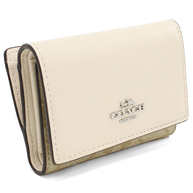 COACH（コーチ） 三折財布小銭入付き コンパクト レディース ブランド
