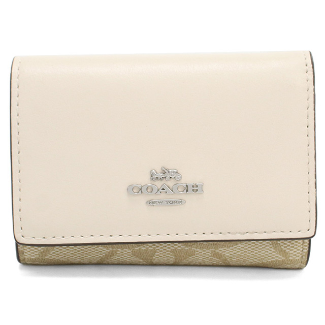 COACH（コーチ） 三折財布小銭入付き コンパクト レディース ブランド
