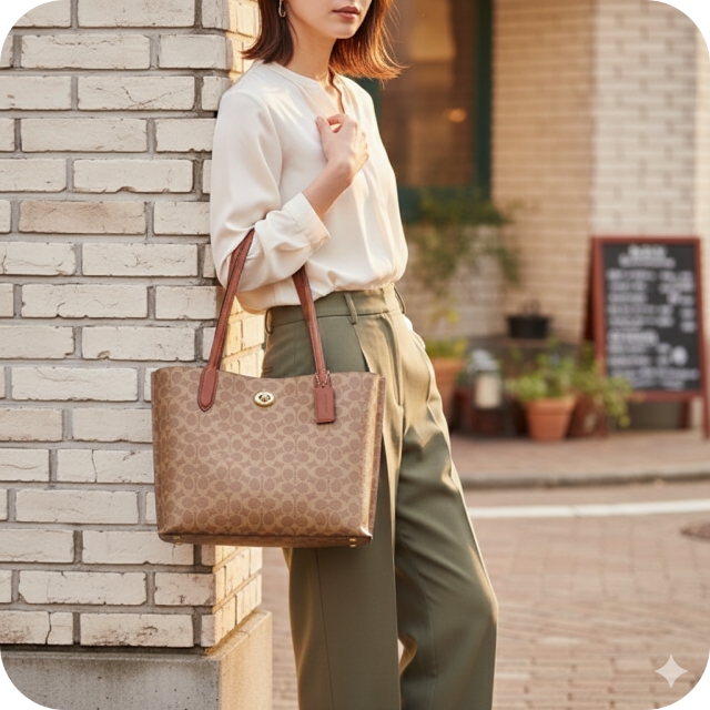 COACH 2wayバック COACH コーチ トートバッグ 2way ショルダー レディース PVC