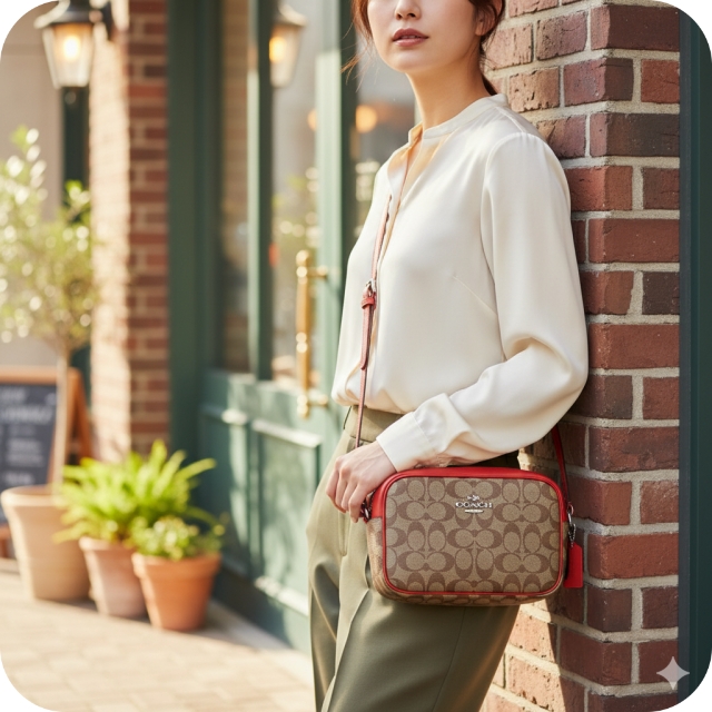 COACH コーチ　シグネチャー レザー ショルダーバッグ COACH（コーチ） ショルダーバッグ メッセンジャーバッグ レディース