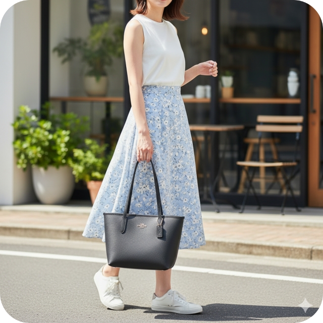 COACH（コーチ） トートバッグ 2way ショルダー レディース レザー