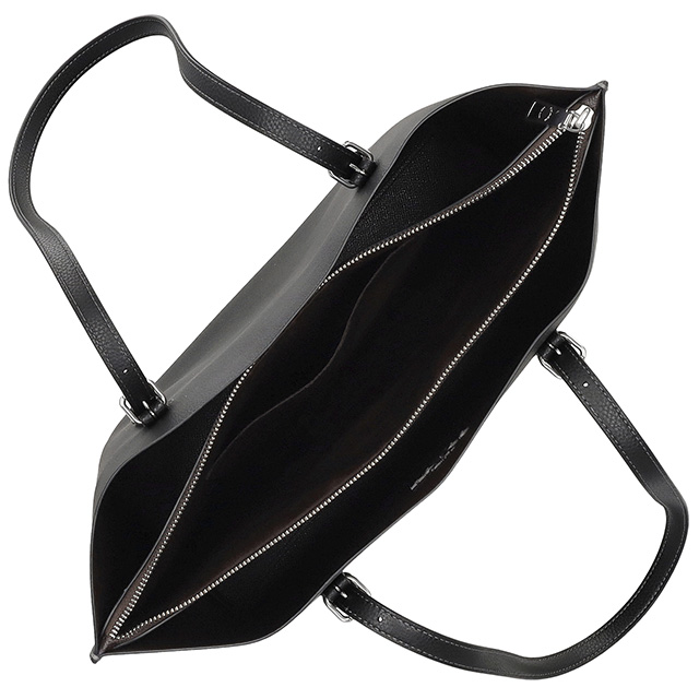 COACH / ハンドバッグ/レザー/BEG/無地 COACH（コーチ） ハンドバッグ レディース ブランド COACH CV968 SV BK