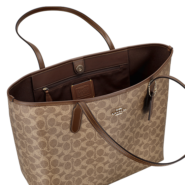 COACH コーチ トートバッグ 2way ショルダー レディース CV976 IMXHE