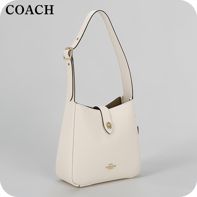 K*i様 COACH コーチ 134112 ショルダーバッグ　レザー　ホワイト COACH（コーチ） ショルダーバッグ レディース ブランド COACH Vietnam