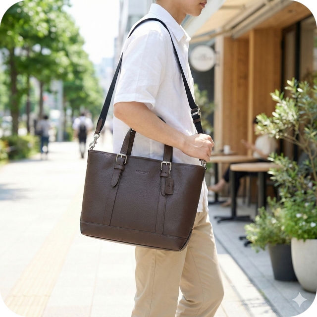COACH コーチ トートバッグ 2way ショルダーバッグ メンズ CW213 SVMPL
