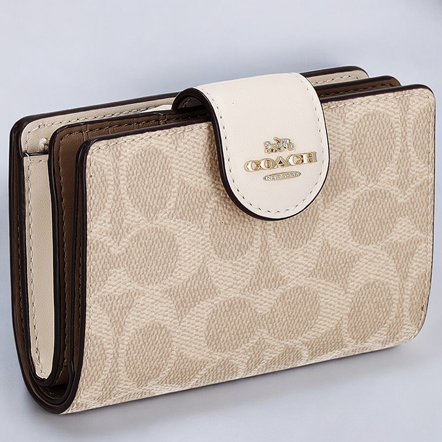 COACH コーチ 二つ折り財布 レディース ブランド シグネチャー
