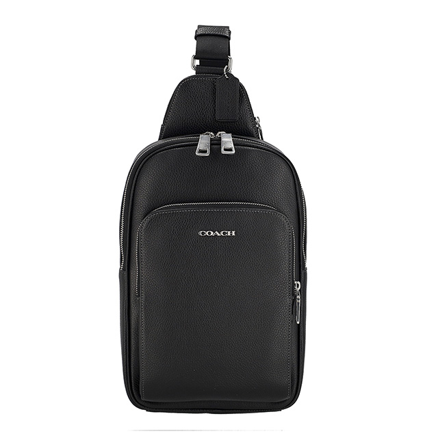 COACH メンズボディバッグ ブラック COACH コーチ ボディバッグ メンズ ブランド CY833 SV BK