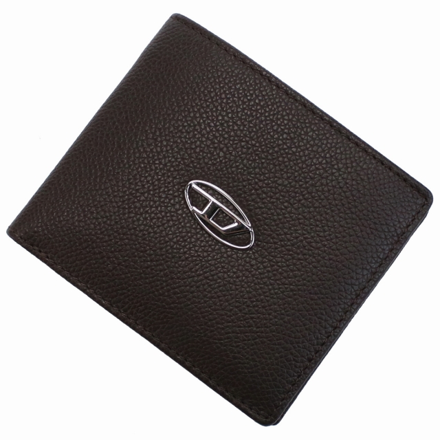 DIESEL ディーゼル 2つ折り財布 ブラウン DIESEL（ディーゼル） ブランド 二つ折り財布 メンズ 二折財布小銭入
