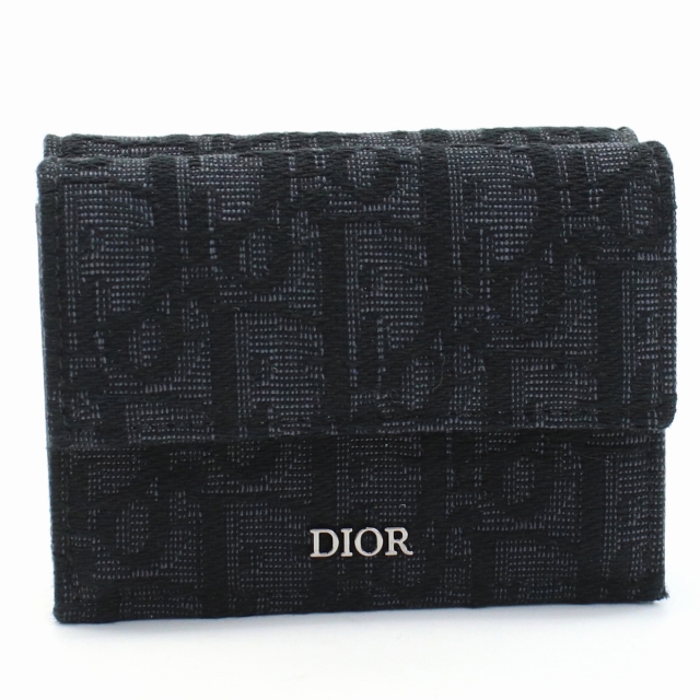 Dior 三つ折り財布 Dior レザー 三つ折り財布