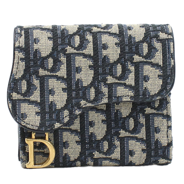 DIOR三つ折り財布 DIOR(ディオール) コンパクトウォレット 三つ折り財布 (Dior