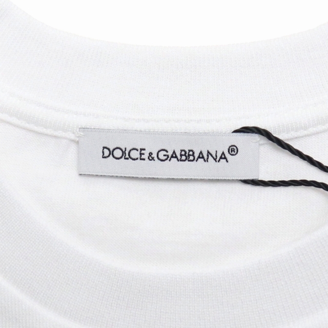 【美品】ドルガバ　キッズ　Tシャツ　36-38 D&G】ドルガバ キッズ Tシャツ ステンドグラス プリント 子供服